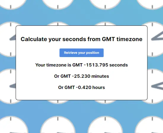 timezones